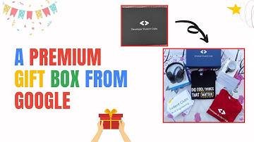 Google swags unboxing:  Welcome kit for Developer Student Club Leads | amit tomar talks