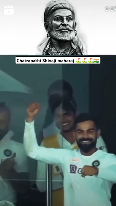 Jay Bhavani Jay Shivaji ♥️♥️💥💥#shivajimaharaj #viratkohli #rohitsharma