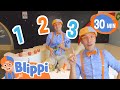 Learn Counting with Blippi! 🔢 Blippi Music Video 🎵 | Community Corner 🌸| Kids Sing and Play