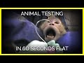 Animal testing in 60 seconds flat