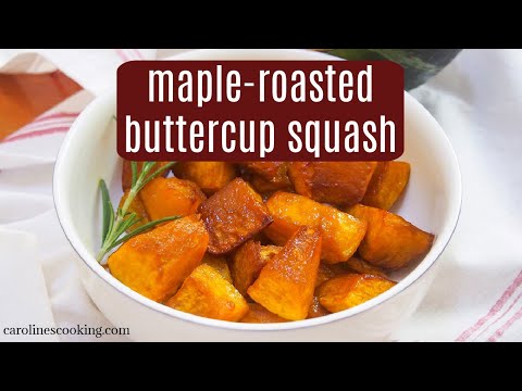 Maple roasted buttercup