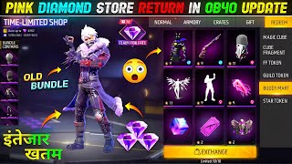 Pink diamond store return in ob40 update