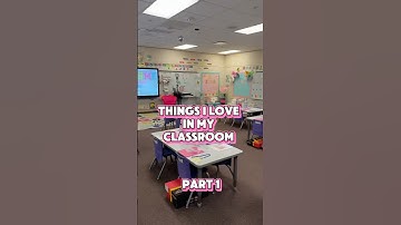 Things I LOVE in my classroom! ✨🩷🙌🏼 #teacherlife #elementaryschool #classroomsetup #backtoschool
