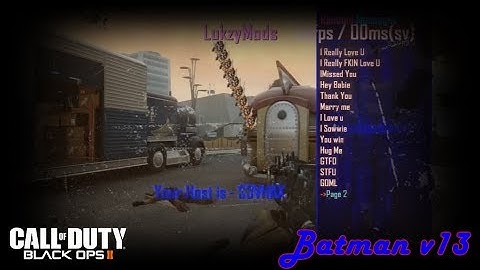 [PS3/BO2] Batman v13 GSC Mod Menu by Lukzy Mods [1.19]
