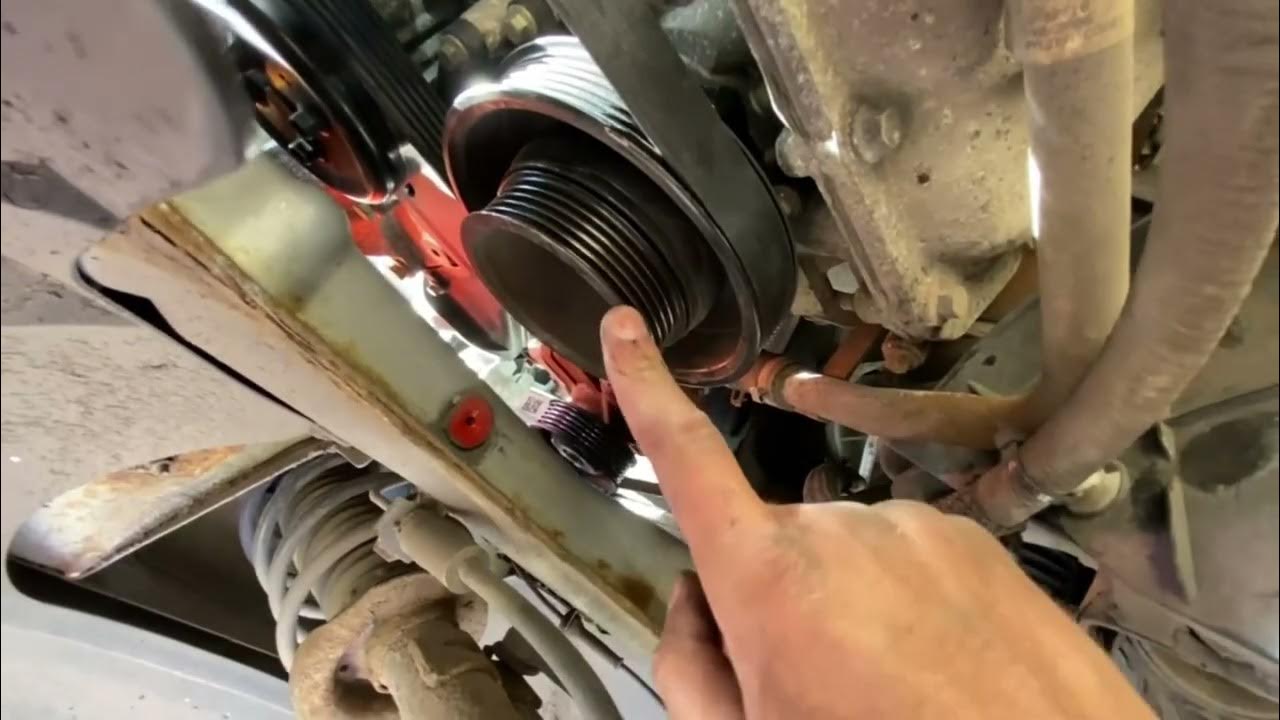 Ford Fiesta Mk5 1.25 Zetec Auxiliary belt replacement ! - YouTube