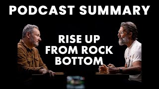 Profound Advice From Rock Bottom: Responsibility, Recovery & Reinvention | David Manheim | Rich Roll