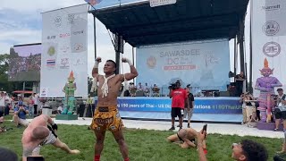 Buakaw Bunchamek full fight | performance at Sawasdee DC Thai Festival #buakaw#kickboxing#muaythai