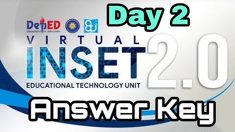 VINSET 2.0 DAY 2- Answer Key-TV Based Instruction - Effective Utilization and Plotting Exit Quiz