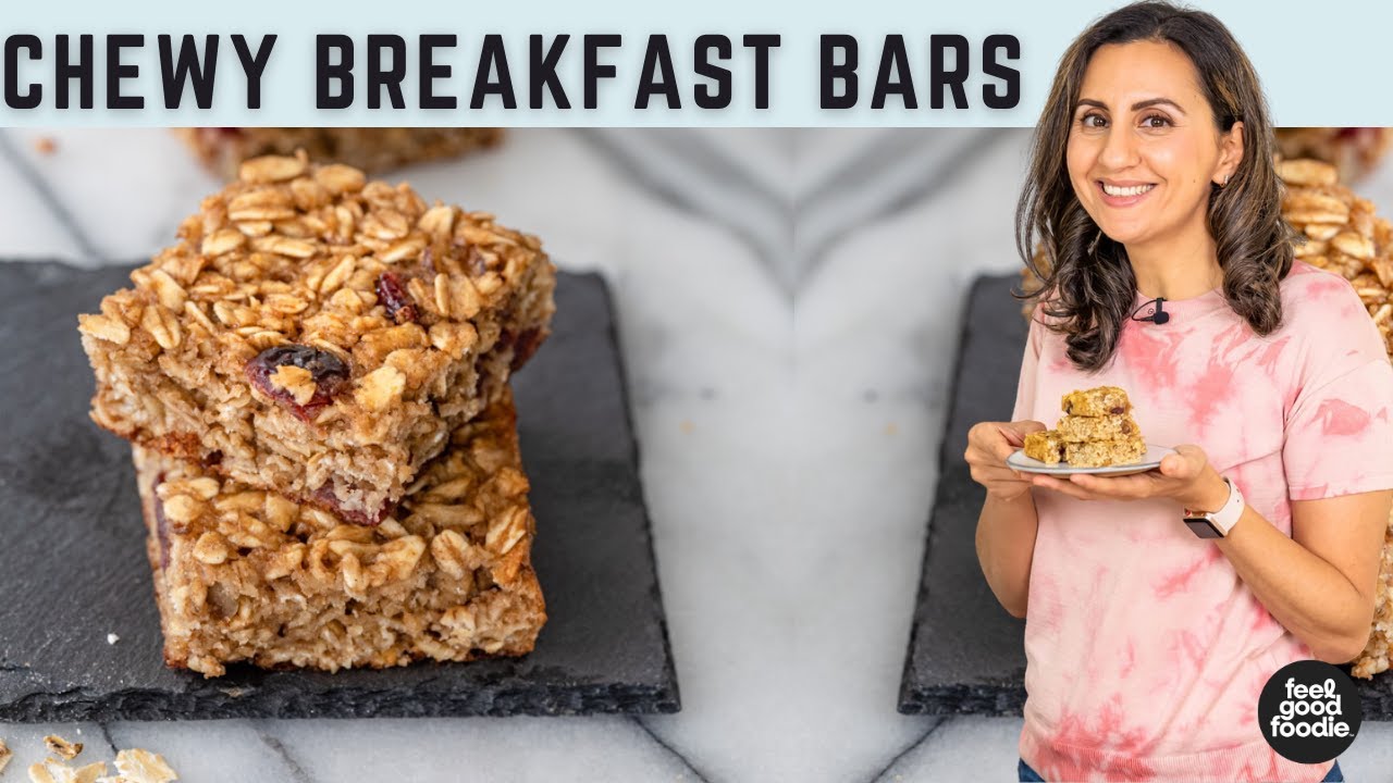 Easy Oatmeal Breakfast Bars Make Ahead Meal Prep Recipe YouTube
