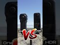 Insta360 X3 vs. One RS 1" 360 - Low Light, Stabilization, Dynamic Range Comparison in 30-second