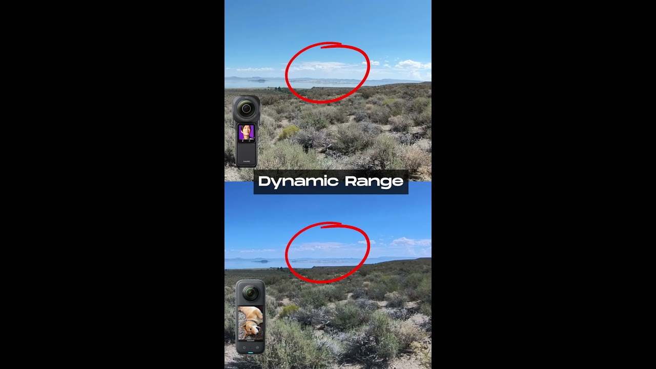 Insta360 X3 Vs One RS 1 360 Low Light Stabilization Dynamic Range Comparison In 30 Second