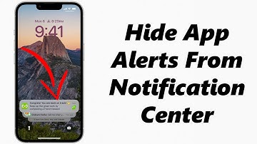 How To Hide Specific App Notifications From Notification Center On iPhone