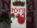 Nyra ❤️ Name Sand Art | Beautiful Art | Satisfying Art Video #Nyra #SandArt #NameArt #artist #art
