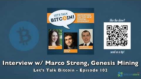 Interview with Marco Streng, Genesis Mining