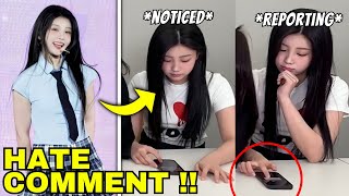 Wonhee ILL-IT was see sad when she reading a hate comment at their recent Live stream