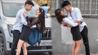 Romantic Hugging Prank With Twist Har Pranktv
