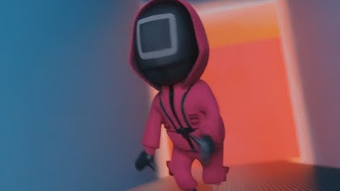 Squid Game Pink Soldier Modeling on Blender [PART 1]