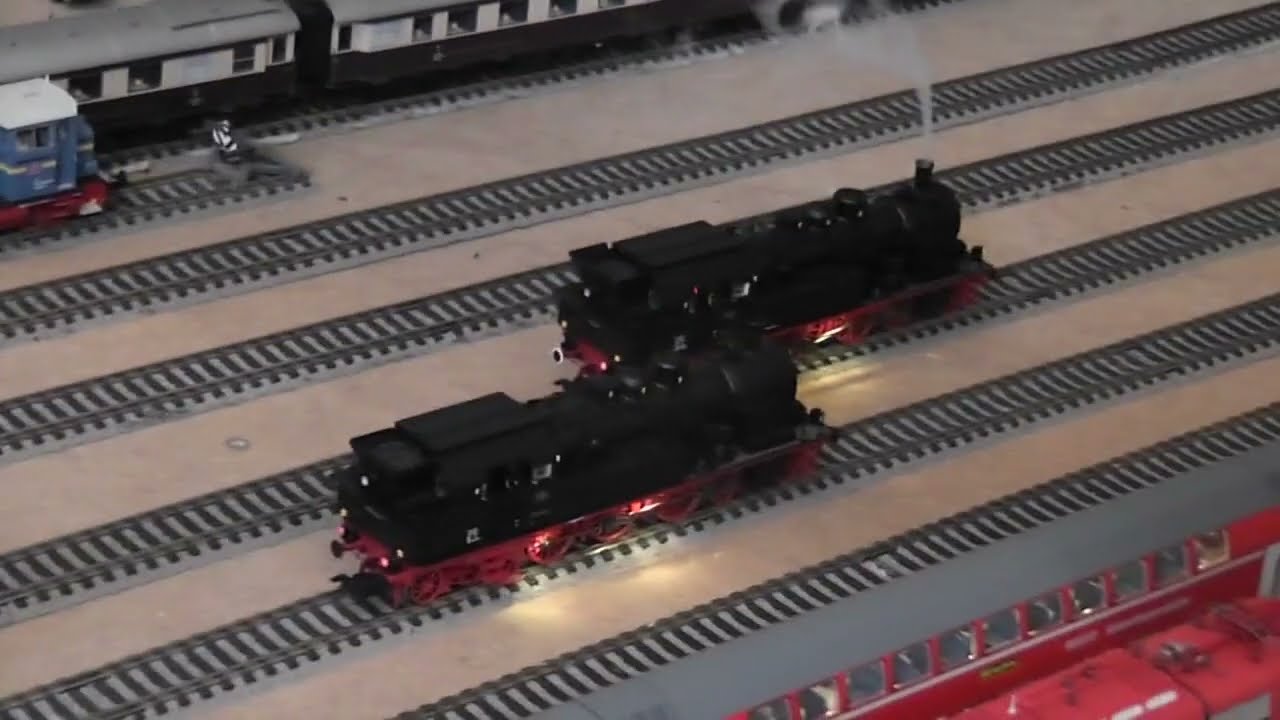 Dynamischer Dampf - Vergleich ESU BR78 443(31180) mit BR078 164-1(31181)