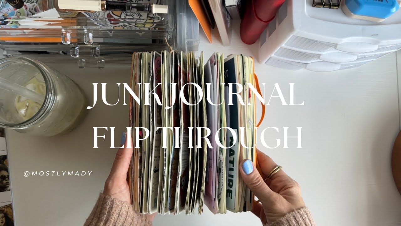 Пролистывание журнала «Junk Journal» (24 сентября-декабря)