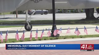 Warner Robins holds Memorial Day service, moment of silence