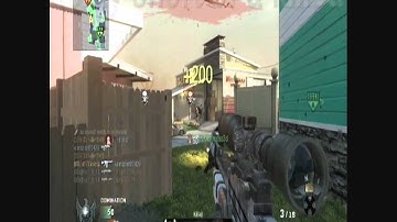 Black Ops - Collateral No Scope Across Map *WITHOUT STEADY AIM!*