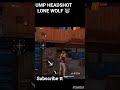 Lone Wolf UMP 🔥 One Tap Headshot Machine 💀☠️ #freefiremax #trending #viral #lonewolf #ump #headshot
