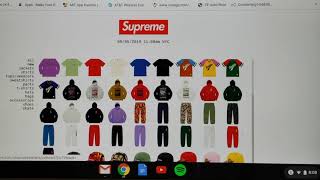 Live Supreme Website Crashed Lagging Frozen Credit Card Declined!