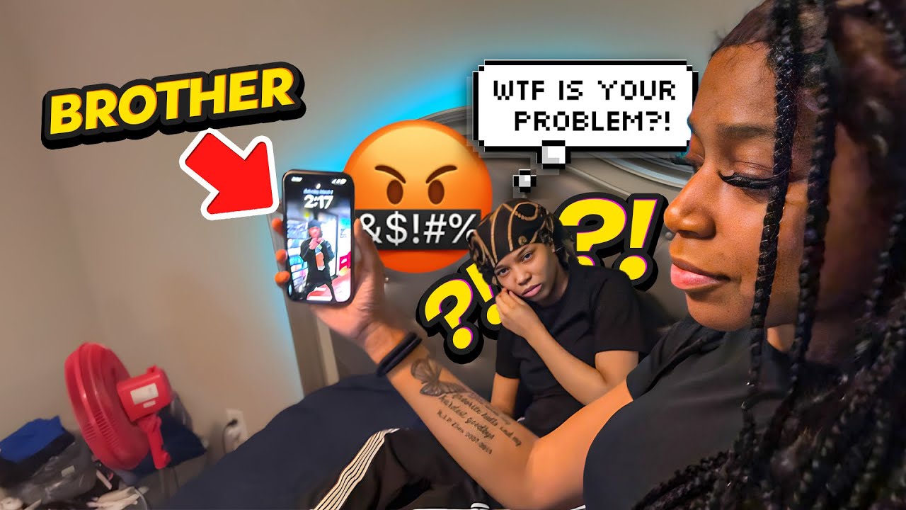 Я поставил брата своей девушки на экран блокировки (она рассталась со мной) 😳