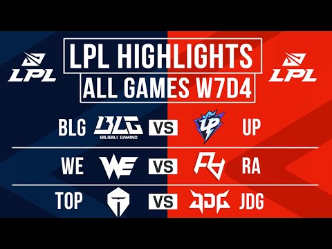 LPL Highlights ALL GAMES Week 7 Day 4 | LPL Spring 2024