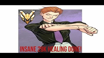 Overwatch - MOIRA MASTER Placement Match with 29k HEALING DONE [Season 16 PS4]
