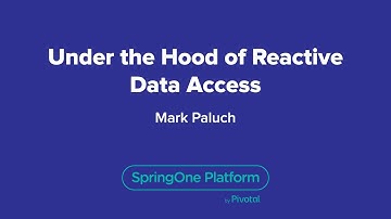 Under the Hood of Reactive Data Access