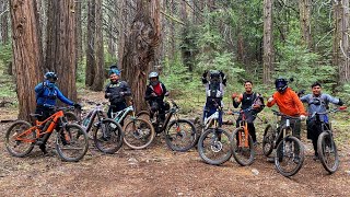 MTB at Downiville CA : turbo Levo