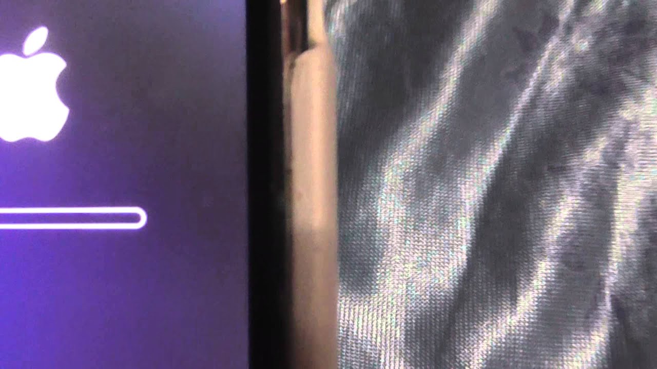 Iphone Qui Reste Bloqué Sur La Pomme (iphone 3g)pomme bloque sur la restauration aides svp - YouTube