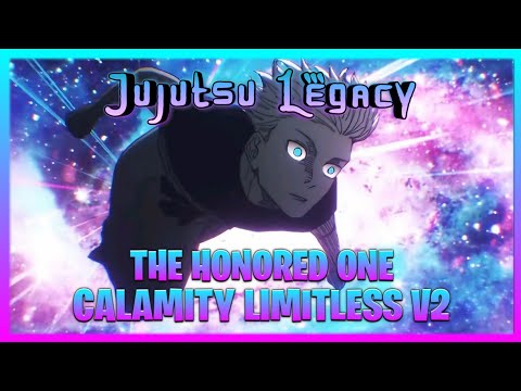 Jujutsu Legacy | GOJO V2 | Showcase + Tutorial Como Obter Gojo V2 (Limitless V2) #jujutsulegacy 
