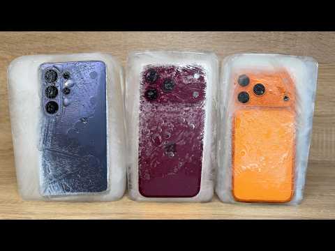 iPhone 18 Pro Max vs iPhone 17 Max vs Samsung Galaxy S26 Ultra - Sparkling Water FREEZE Test! Wow