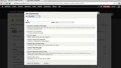 104. How relationships work in Views and how to add a referencing entity relationship