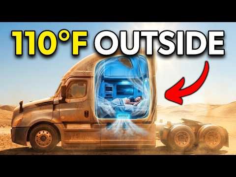 How Truckers Sleep Comfortably In 110°F Weather
