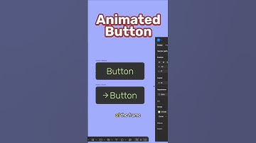 Figma button hover animation in 2 min (interactive component) #figmatips #figmaprototyping