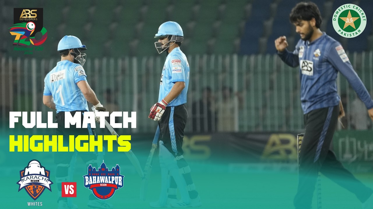 Full Highlights | Abbottabad vs Karachi | ABS Developers National T20 Cup | MZA1K