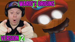 MARIO REFUSES TO GIVE UP | FIVE NIGHTS AT WARIO'S ORIGINS V2.0 1988 MAX MODE CUSTOM NIGHT COMPLETE