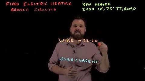 Heating Branch Circuit