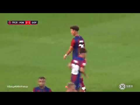 ملخص لمسات اللاعب نوح درويش مع نادي برشلونة  في الدوري ابطال اوروبا للشباب