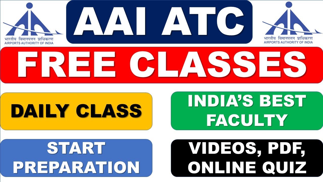 AAI ATC Exam Preparation- AAI ATC Online Live Coaching (Videos, Mocks, PDFs)