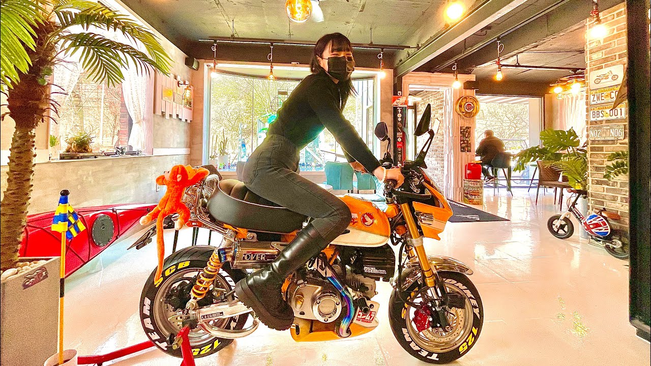 혼다 몽키 튜닝비만 천이백 (튜닝끝판 최강몽키)HONDA monkey