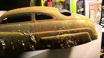 HOW TO MAKE REAL RUST ON YOUR MODEL WITH SALT