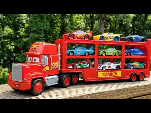 Disney Pixar Cars toys Review | Lightning McQueen, Finn McMissile, Mack, Doc Hudson,Cruz Ramirez
