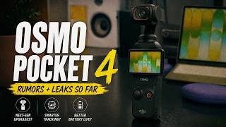 DJI Osmo Pocket 4 LEAKS 👀 | Everything We Know So Far (Rumors, Specs &amp; Release Date?)