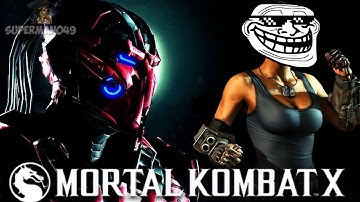 MAKING TEABAGGER RAGE QUIT TWICE! - Mortal Kombat X: Random Character Select