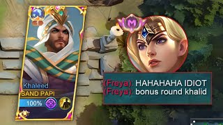 FINALLY A WORTHY OPPONENT!! PRO FREYA IN EXP LANE!(Auto trashtalk)