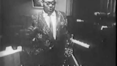 Dizzy Gillespie explaining jazz articulation etc.
